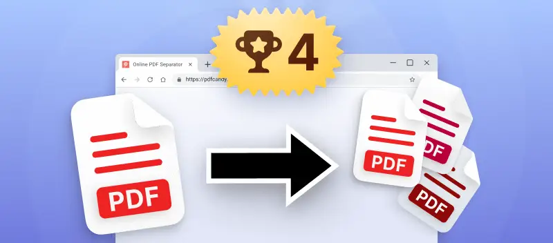 Online PDF Separator: Finding the Best